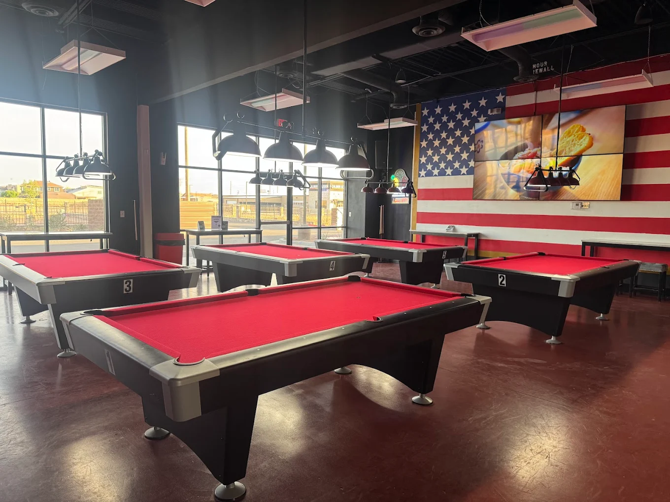 Wrigley's Billiards & Brews pool hall exterior/interior