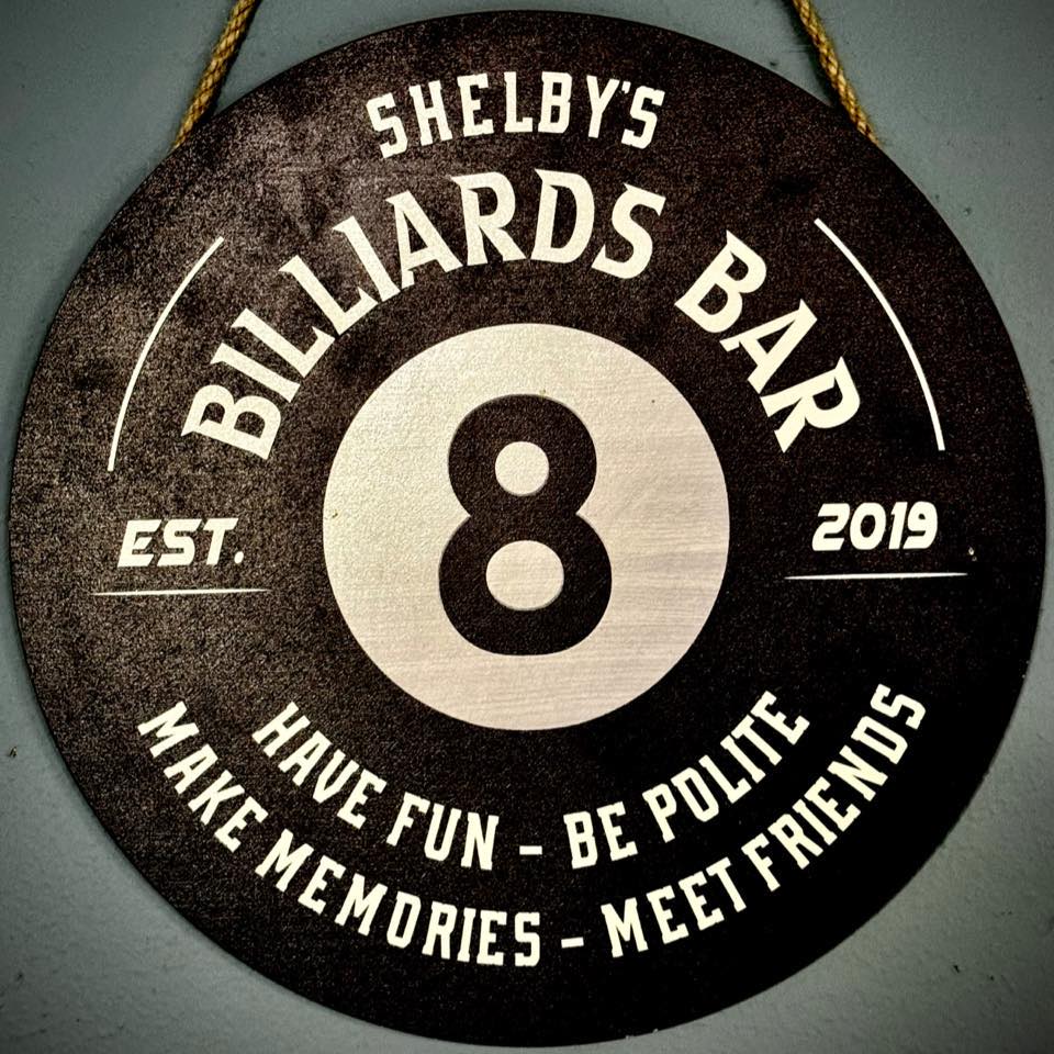 Shelby's Bar LLC pool hall exterior/interior