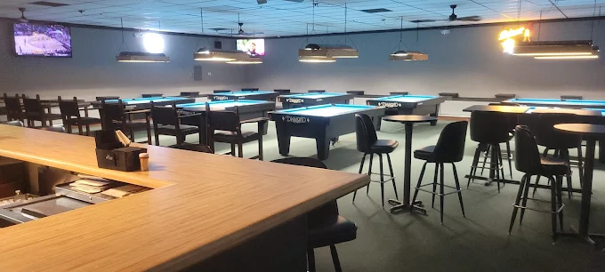 Jeffro's Billiards pool hall exterior/interior