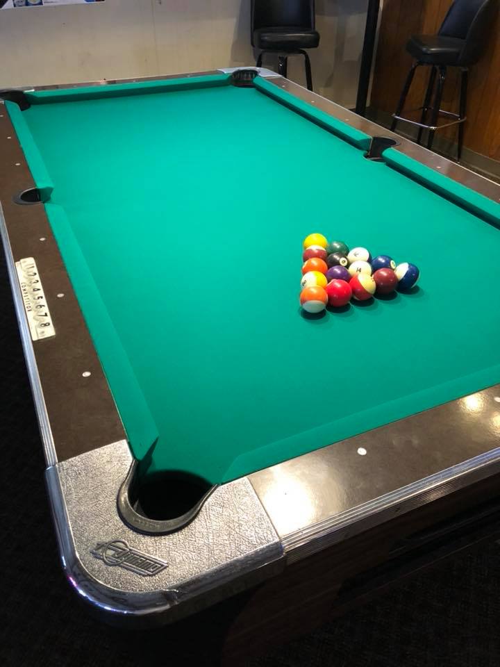 VFW Post 2657 pool hall exterior/interior