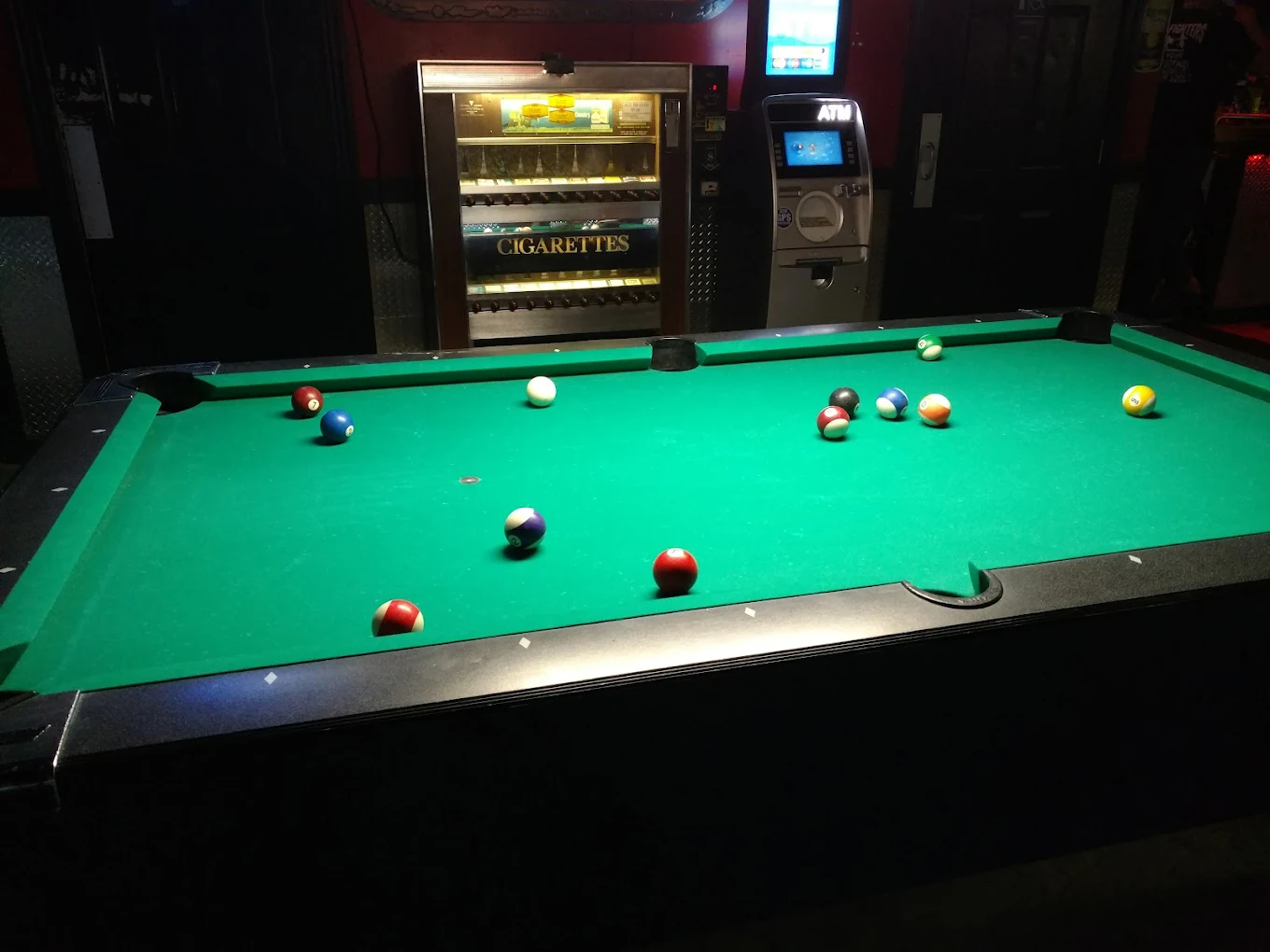 Last Call Bar & Grill pool hall exterior/interior
