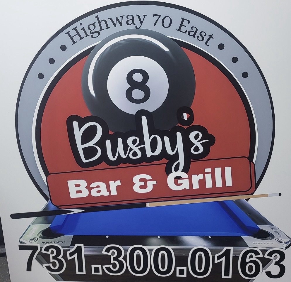Busby's Bar and Grill pool hall exterior/interior