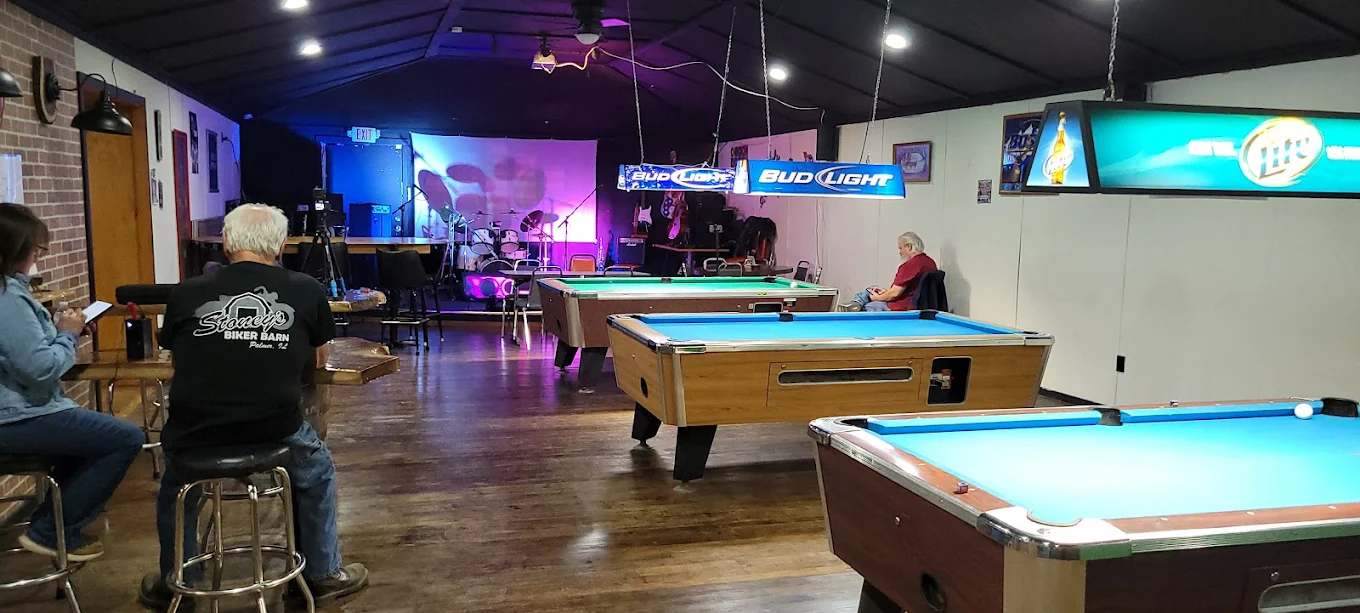 Coghlan's Hideout pool hall exterior/interior