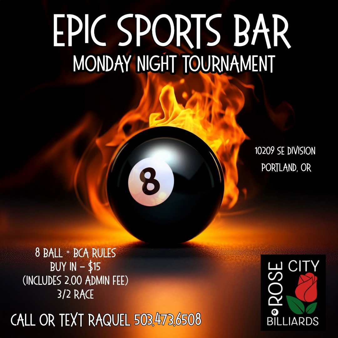 Tournament flyer / rules image