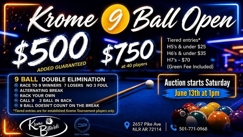 Tournament flyer / rules image