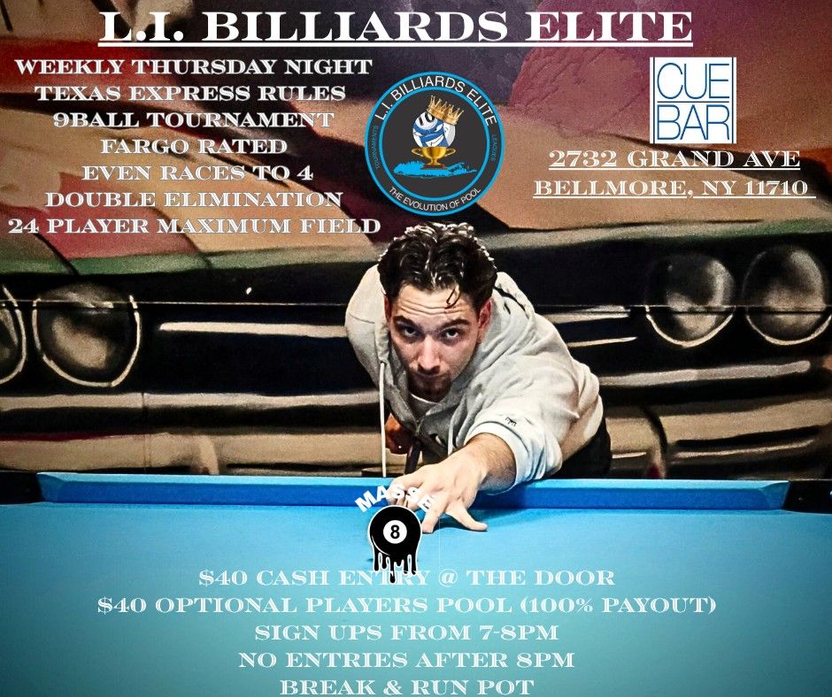 Tournament flyer / rules image