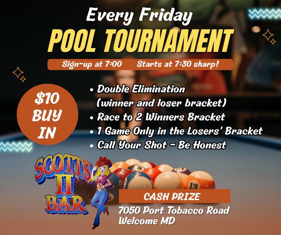 Tournament flyer / rules image