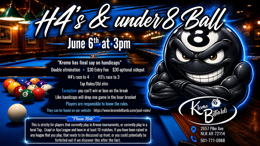 Tournament flyer / rules image