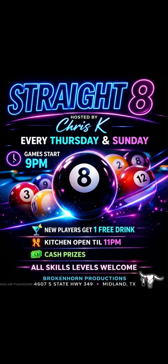 Tournament flyer / rules image