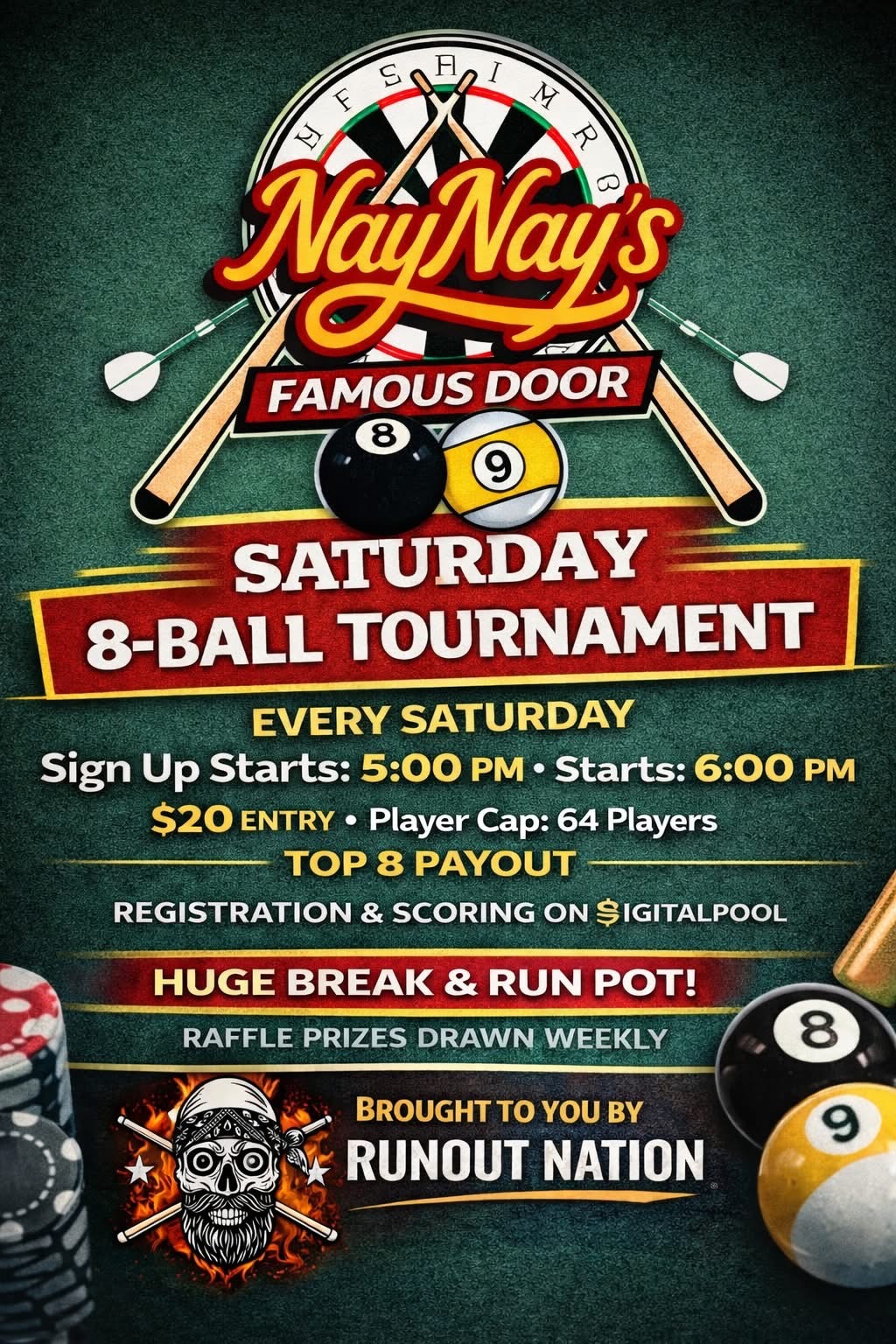 Tournament flyer / rules image