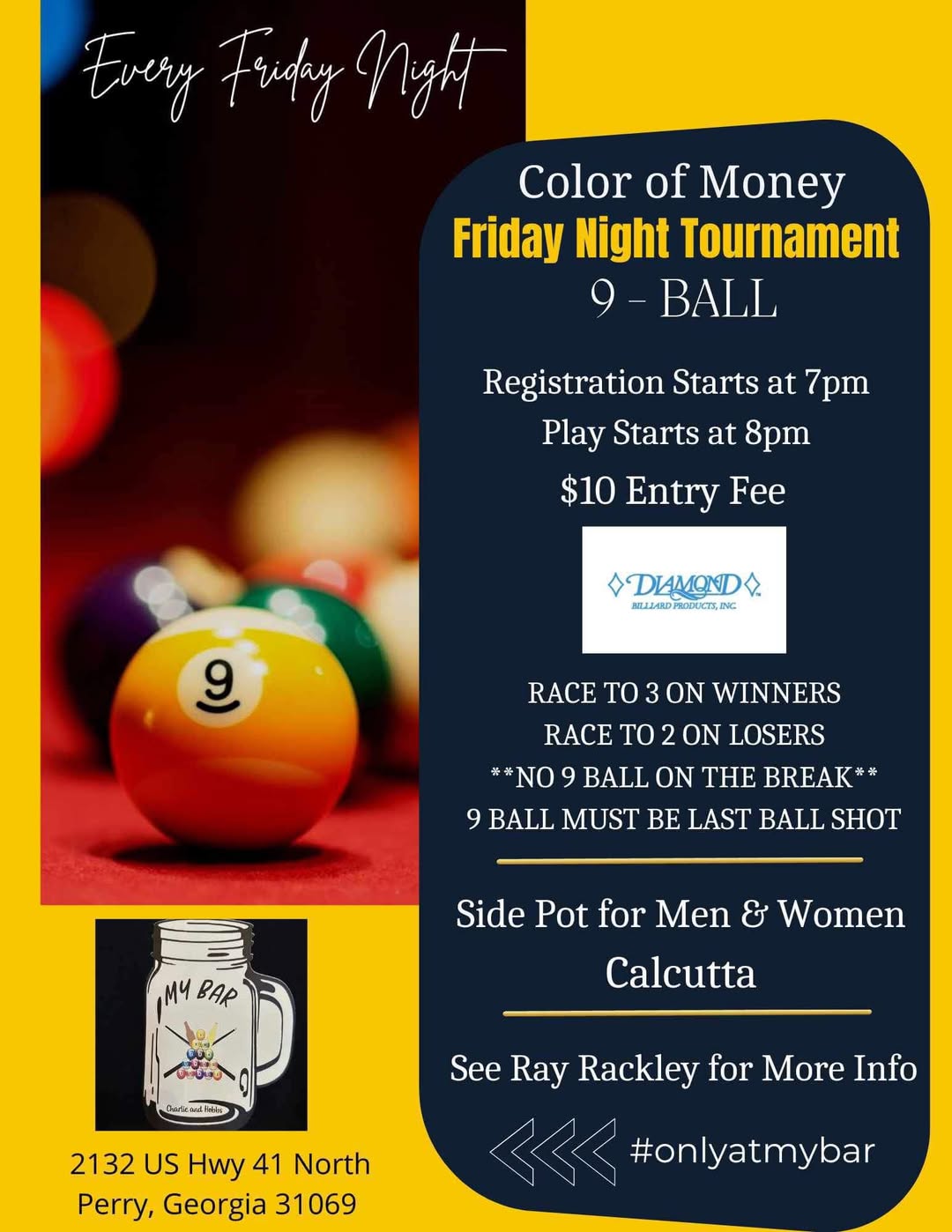 Tournament flyer / rules image
