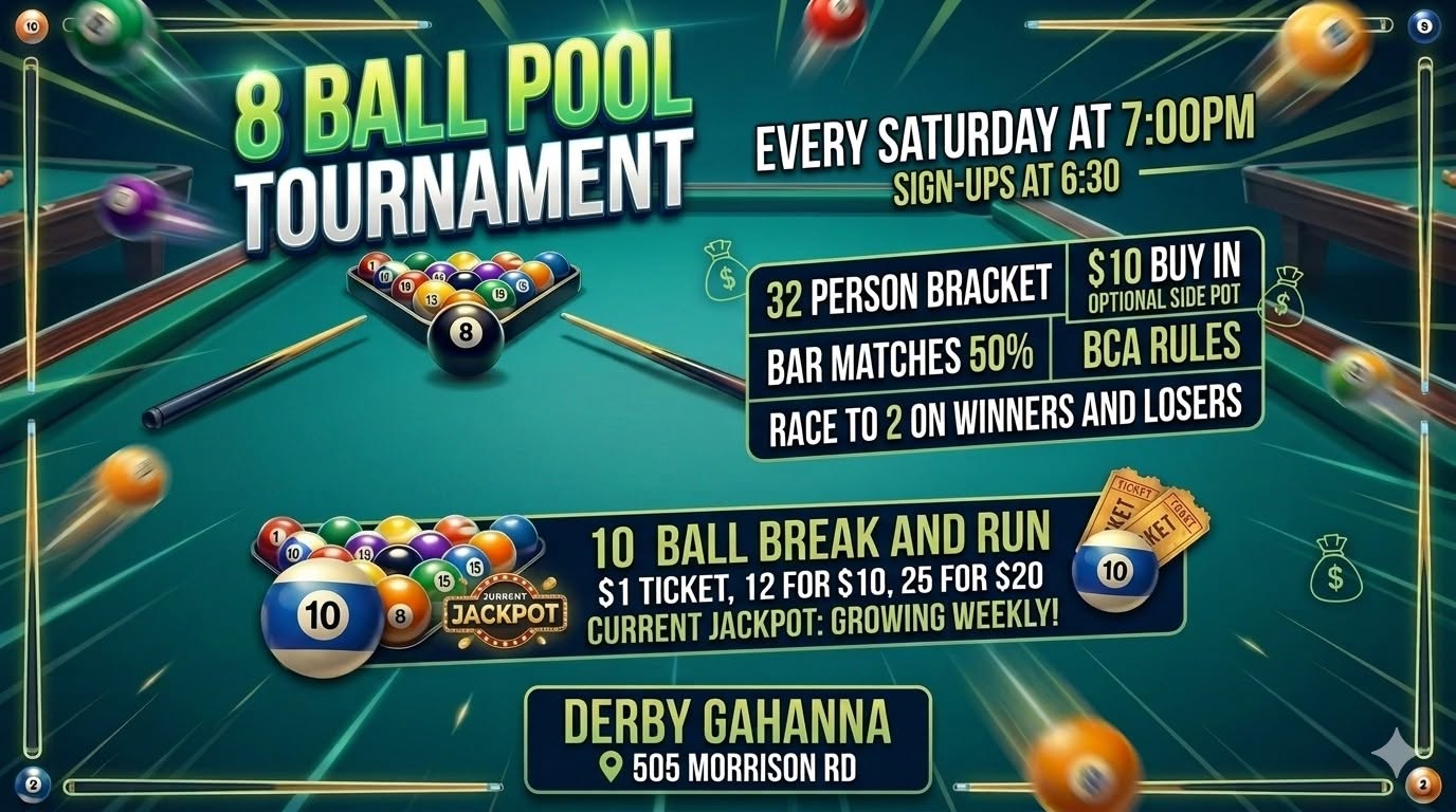 Tournament flyer / rules image